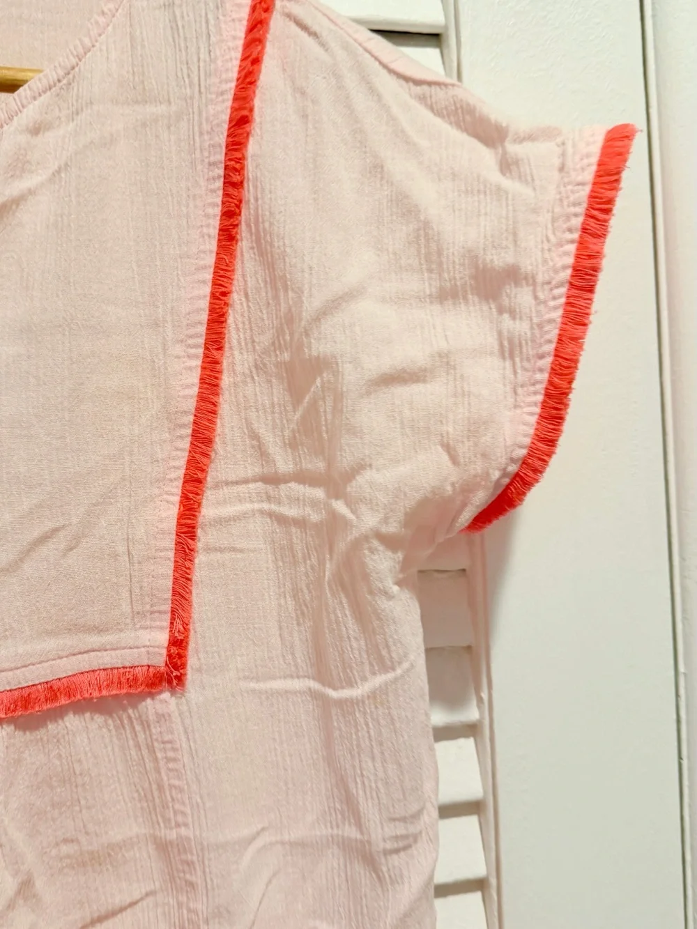 Crewcuts Gauze cover up pool beach dresses in pink and purple Girls Sz 10